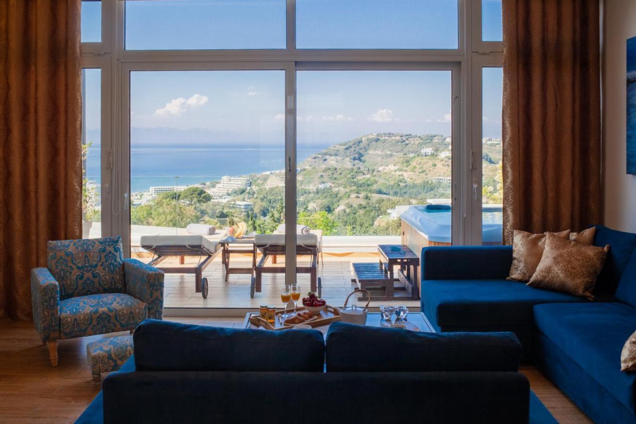 Flyviewflatsgold Privatehottub With Seaview Daire Ixia  Dış mekan fotoğraf