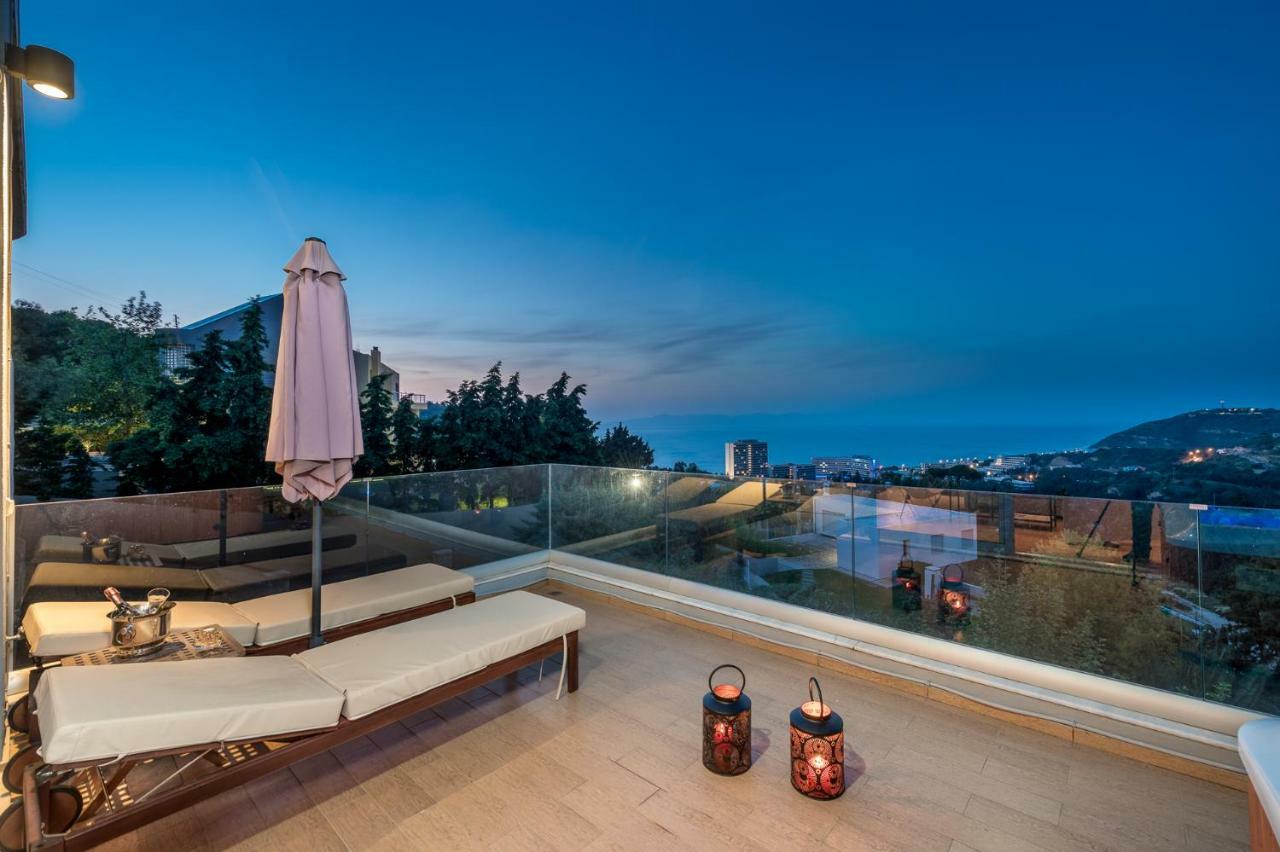 Flyviewflatsgold Privatehottub With Seaview Daire Ixia  Dış mekan fotoğraf